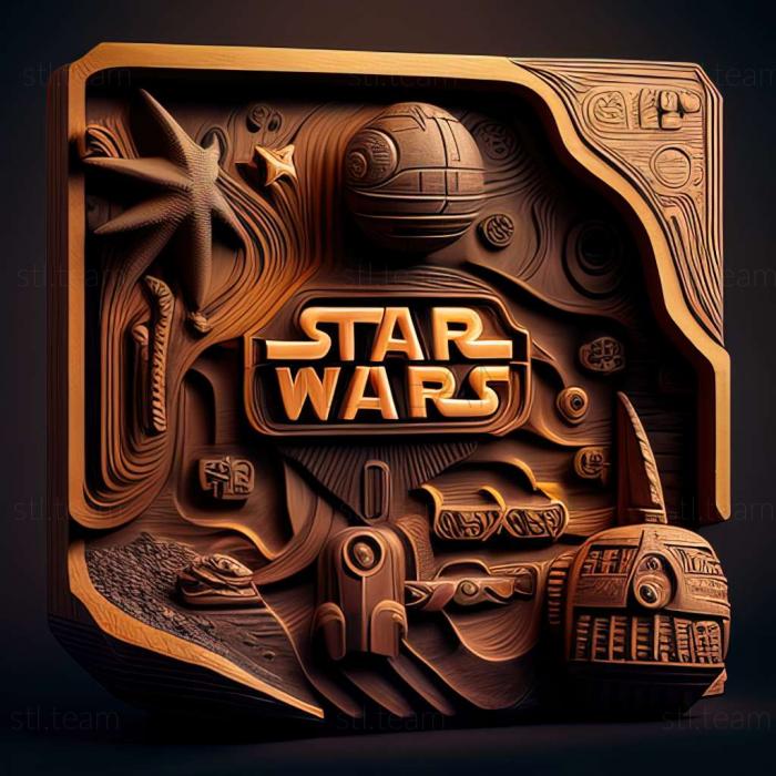 3D model Star Wars Heroes Path game (STL)